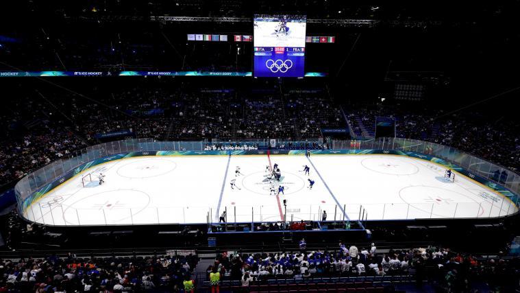 Am Samstag wird Italien wieder in der Santagiulia Ice Arena zu Gast sein. © ANSA / ROBERT GHEMENT