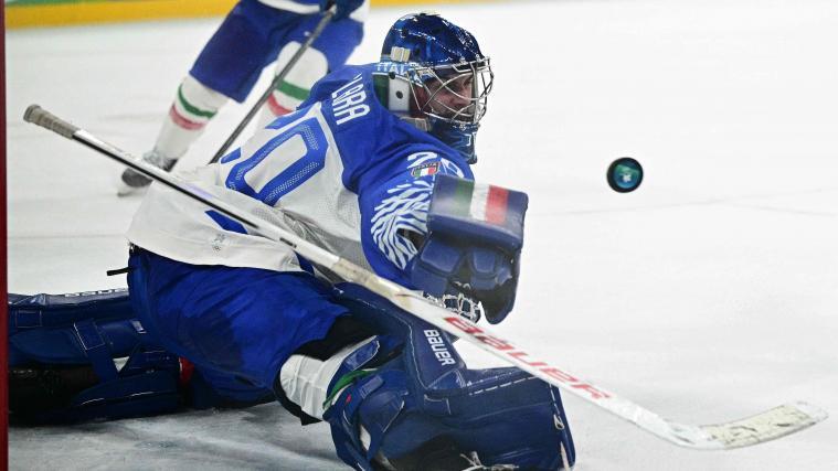 Damian Clara hatte viel zu tun. © APA/afp / JULIEN DE ROSA