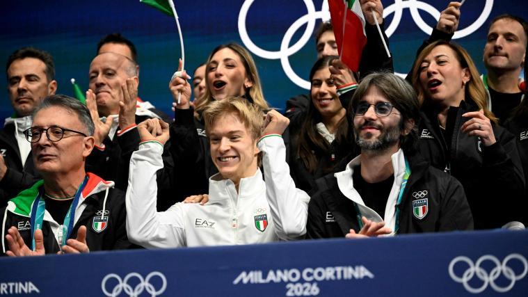 Daniel Grassl a remporté la médaille de bronze avec l'Italie. © APA/afp / WANG ZHAO