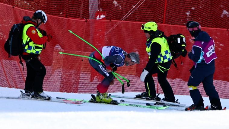 Daniel Hemetsberger musste am Donnerstag einen bösen Crash einstecken. © ANSA / ANNA SZILAGYI