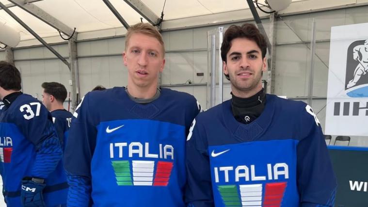 Diego Kostner (links) hat sich verletzt. © Instagram / hcap_official