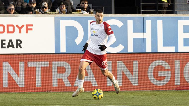 Domen Crnigoj stieß im Winter zum FCS. © FC Südtirol