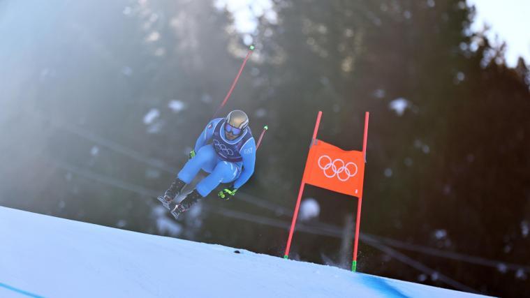 Dominik Paris est également capable de réaliser de grandes choses en Super-G. © ANSA / ANNA SZILAGYI