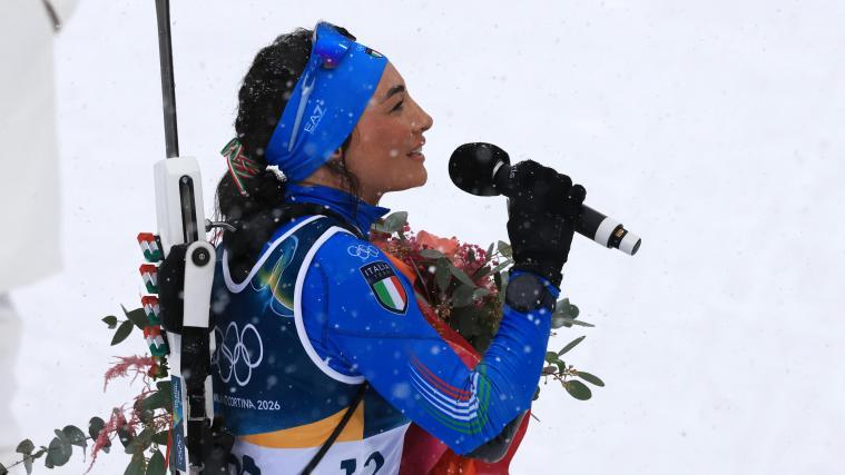 Dorothea Wierer hat am Samstag ihre Karriere beendet. © ANSA / PIERRE TEYSSOT