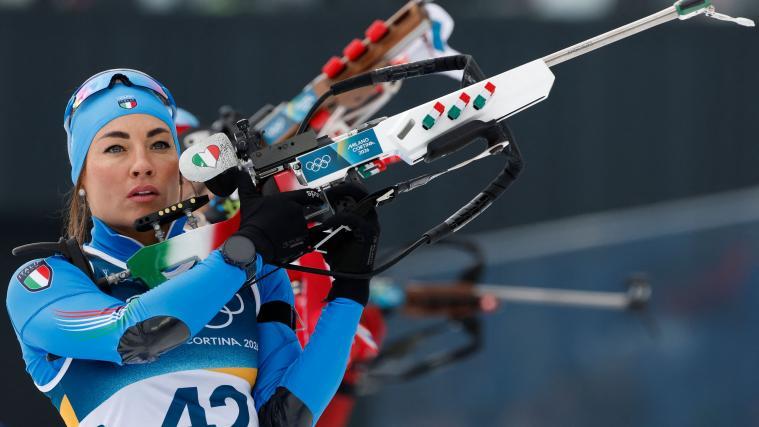 Dorothea Wierer veut une médaille. © APA/afp / ODD ANDERSEN