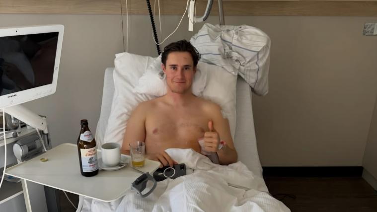 Elian Lehto gab via Instagram Entwarnung. © Soziale Medien