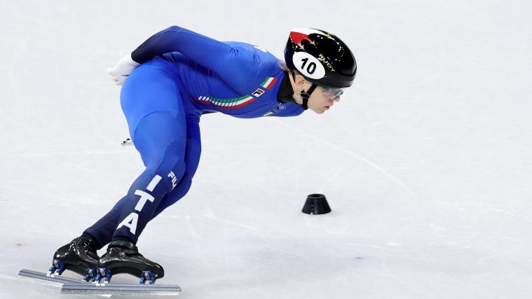 Historisch: Eisschnellläuferin Arianna Fontana. © ANSA / TERESA SUAREZ