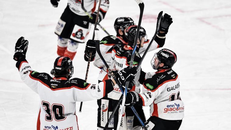 Jubel beim SV Kaltern: Die Hechte sind optimal in die Playoffs gestartet. © social media / MICO26 / Diego Barbieri