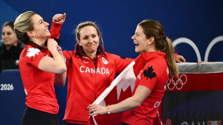 Kanadas Curling-Damen haben die Bronzemedaille erobert. © APA/afp / MARCO BERTORELLO