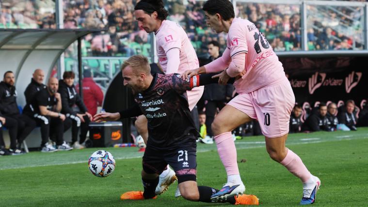 Kapitän Fabian Tait hatte mit dem FCS in Palermo kein Glück. © Felice Calabro' / Felice Calabro'