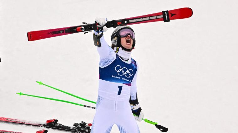 Lucas Pinheiro Braathen est entré dans l’histoire. © APA/afp / TISSU COFFRINI