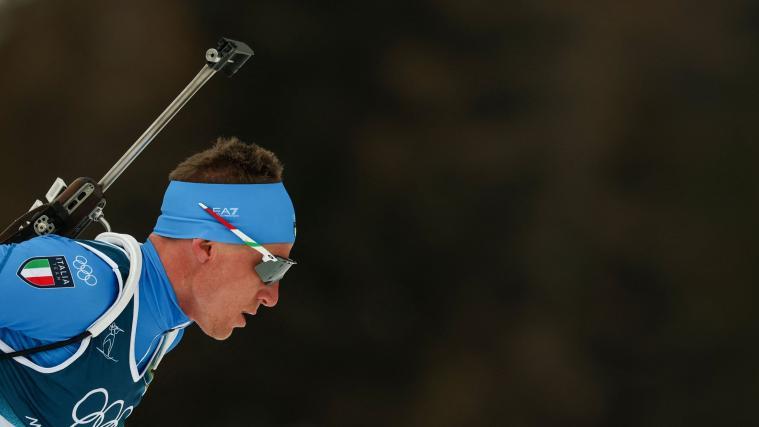 Lukas Hofer bestreitet seinen dritten Einsatz bei Heim-Olympia. © APA/afp / FRANCK FIFE