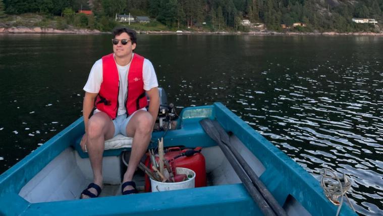 Mattia Cason im Interview mit SportNews. © Privat