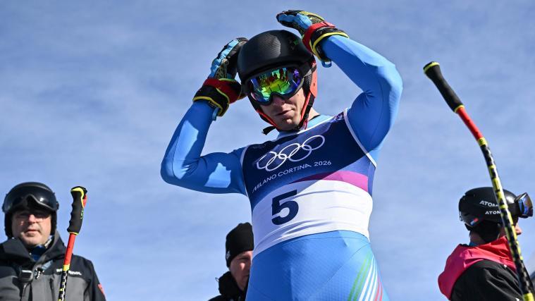 Mattia Casse fuhr die schnellste Trainingszeit am Donnerstag. © APA/afp / FABRICE COFFRINI