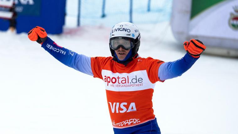 Maurizio Bormolini holte sich den Weltcup-Sieg. © Miha Matavz Photography / Miha Matavz