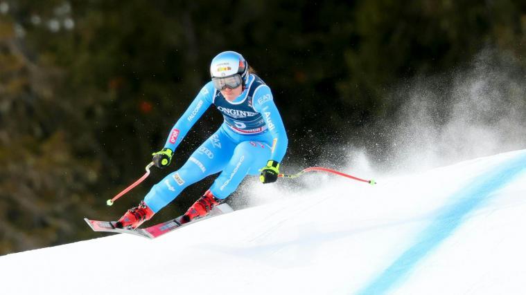 Nicol Delago zeigte in Andorra einen guten ersten Trainingslauf. © APA / TOBIAS STEINMAURER