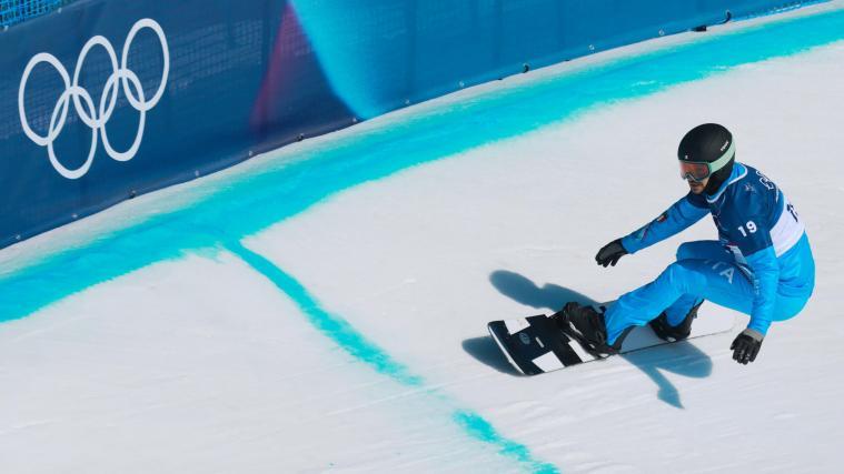 Omar Visintin kämpft am Donnerstagnachmittag um Olympia-Edelmetall. © ANSA / ALEX PLAVEVSKI