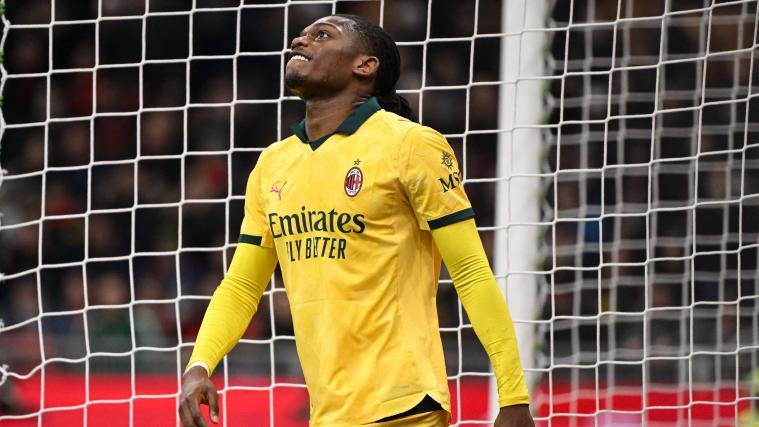 Rafael Leaos Treffer war zu wenig. © APA/afp / PIERO CRUCIATTI