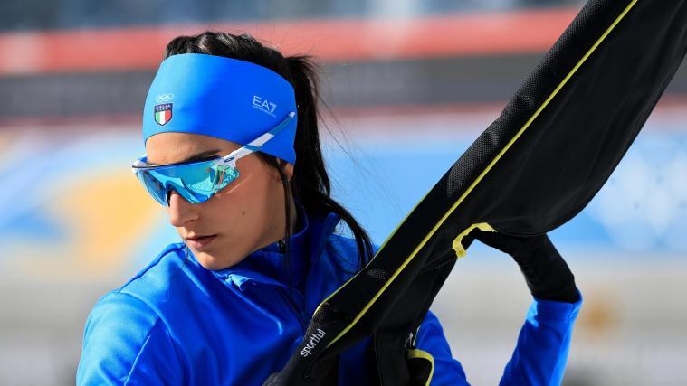 Rebecca Passler ist bei Olympia 2026 Zuschauerin. © ANSA / PIERRE TEYSSOT