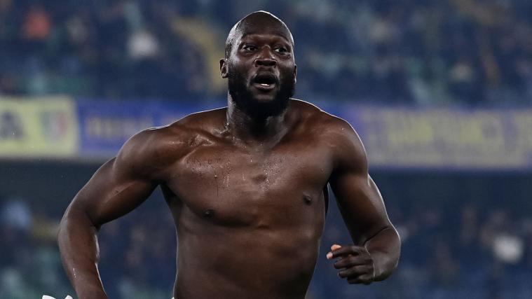 So jubelte Romelu Lukaku nach seinem Siegtreffer. © APA/afp / PIERO CRUCIATTI