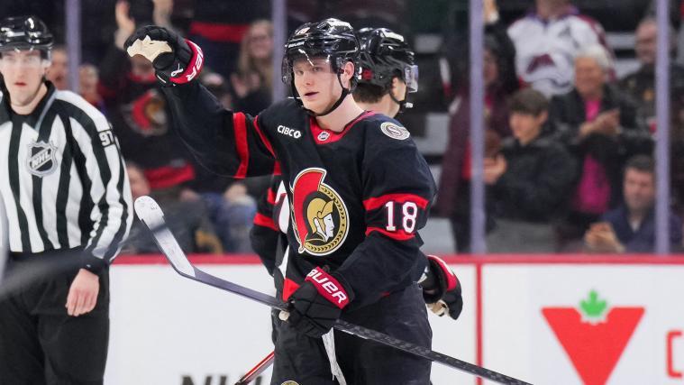 Tim Stützle befindet sich auf Rekordkurs. © APA / CHRIS TANOUYE/FREESTYLE PHOTO