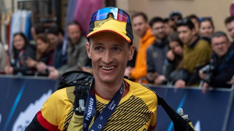 Andreas Reiterer freut sich nach seinem starken Auftritt. © Matthias Alber