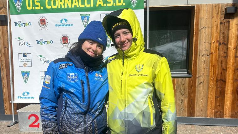 Auch Nora Pernstich und Victoria Klotz waren im Einsatz.