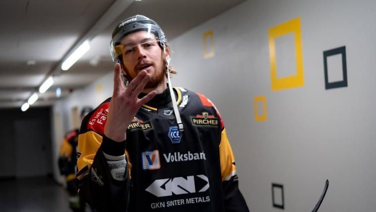 Austin Osmanski und der HCP benötigen fürs Weiterkommen vier Siege gegen Salzburg.