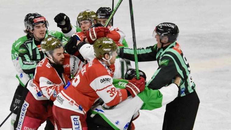 Bozen (in Rot) und Ljubljana lieferten sich einen wilden Fight. © Matteo Groppo / DLife