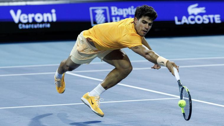 Carlos Alcaraz schied in Miami früh aus. © ANSA / CRISTOBAL HERRERA-ULASHKEVICH