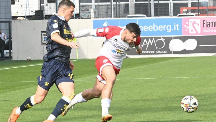 .Der FC Südtirol ist zu Hause gegen Frosinone gefordert. © DLife/Luca Ognibene