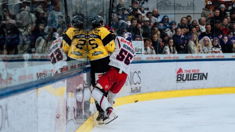 Der HC Pustertal führt in der Serie gegen Red Bull Salzburg mit 3:0. © EC Red Bull Salzburg / Manuel Mackinger - EC Red Bull Salzburg