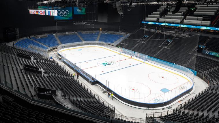 Die neue Santa Giulia Ice Hockey Arena in Mailand war Gaststätte der Olympischen Spiele 2026. © ANSA / Ufficio stampa