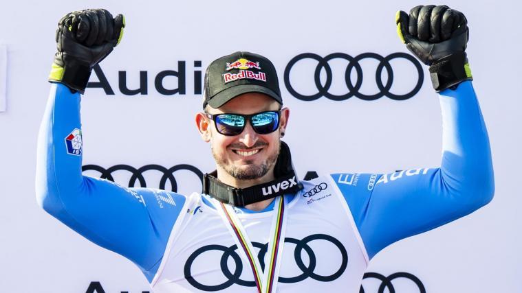 Dominik Paris feierte am Samstag seinen 25. Sieg im Skiweltcup. © ANSA / JEAN-CHRISTOPHE BOTT