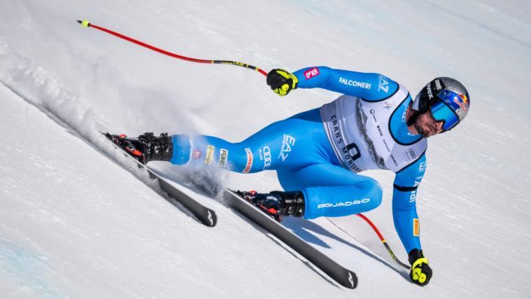Dominik Paris greift in Courchevel an. © APA/afp / FABRICE COFFRINI