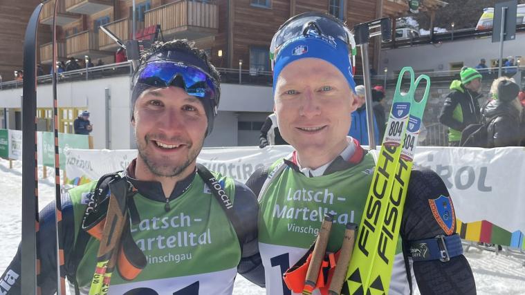 Ein langjähriger Weggefährte von Lukas Hofer (rechts) ist am Sonntag zurückgetreten. © Fondo Italia