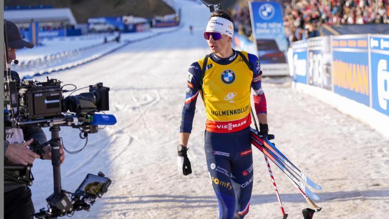 Èric Perrot ist der neue Gesamtweltcupsieger. © ANSA / HEIKO JUNGE