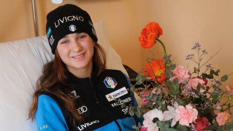 Flora Tabanelli kann schon wieder lachen. © Social Media