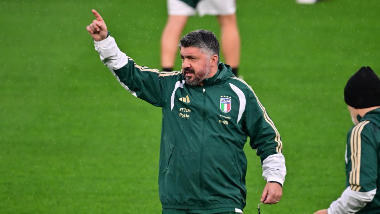 Gennaro Gattuso, Trainer der Squadra Azzurra. © ANSA / MICHELE MARAVIGLIA
