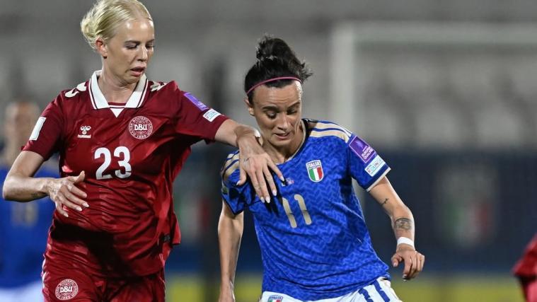 Italien und Dänemark trennten sich mit einem Unentschieden. © azzurrefigc