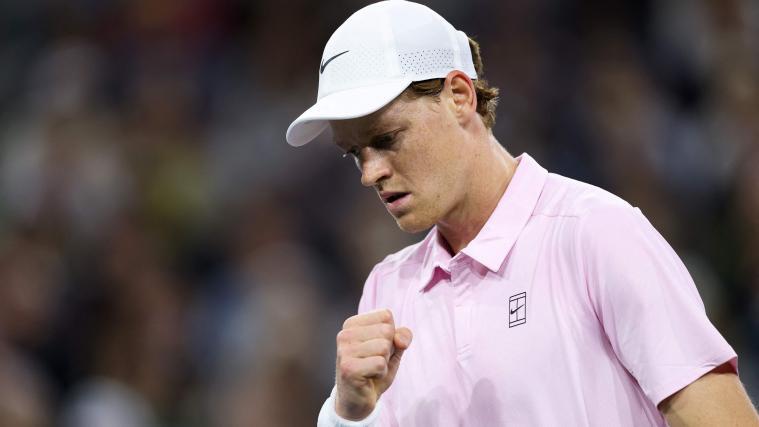 Jannik Sinner bot eine starke Leistung. © APA / CLIVE BRUNSKILL