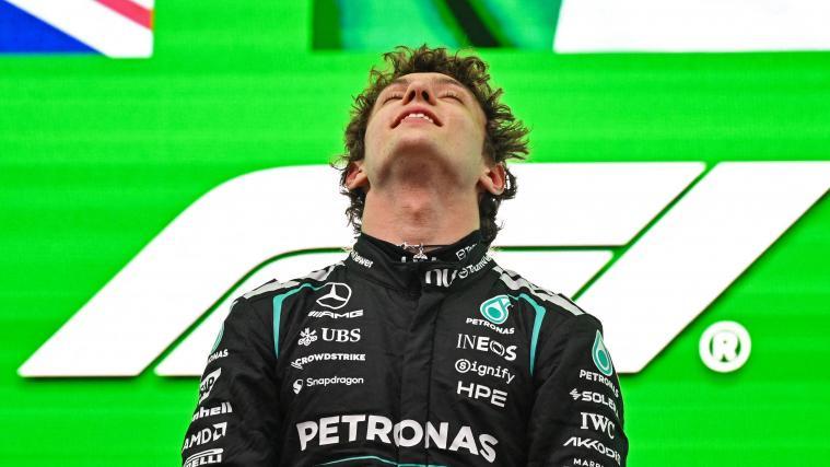 Kimi Antonelli hat sich am Wochenende einen Traum erfüllt. © APA/afp / GREG BAKER