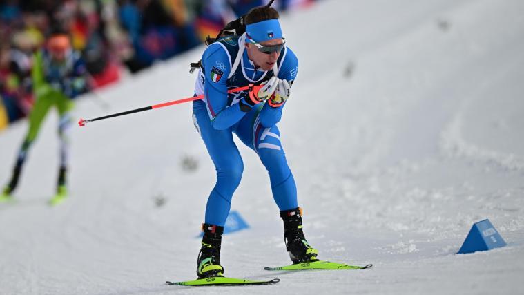 Lukas Hofer machte einen Sprung nach vorne. © ANSA / MARTIN METELKO