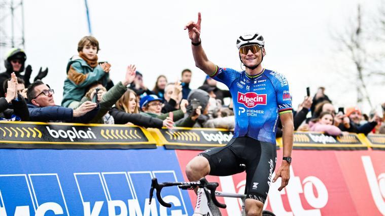 Mathieu van der Poel hat groß aufgezeigt. © APA/afp / MAARTEN STRAETEMANS