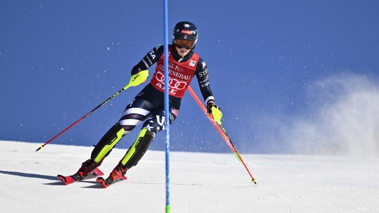 Mikaela Shiffrin hat in Aare nichts anbrennen lassen. © APA/afp / PONTUS LUNDAHL