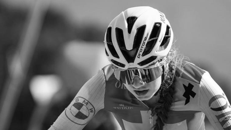 Muriel Furrer died at the UCI Road World Championships. © @maximeschmid & @jcadosch