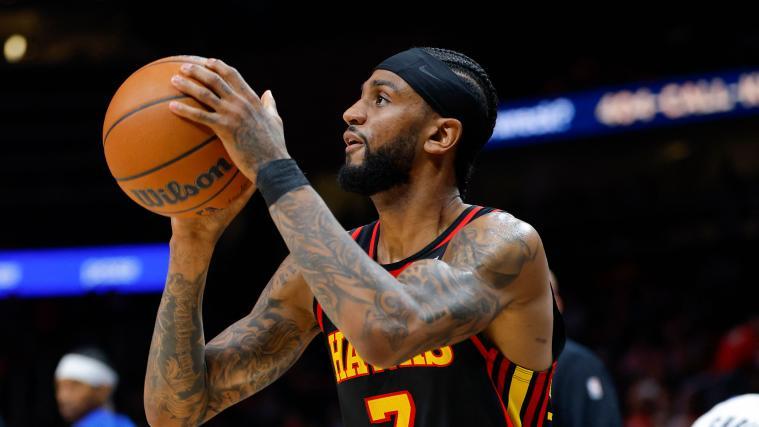 Nickeil Alexander-Walker führte die Hawks zum Sieg. © APA / TODD KIRKLAND