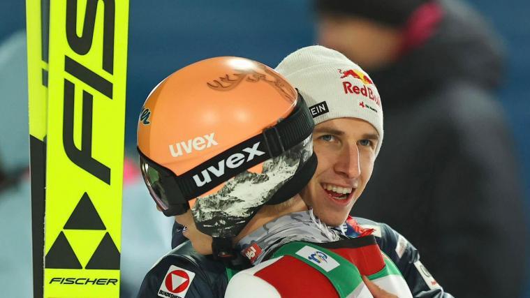 Österreich sicherte sich den Sieg vor Slowenien © social / GEPA pictures/ Thomas Bachun