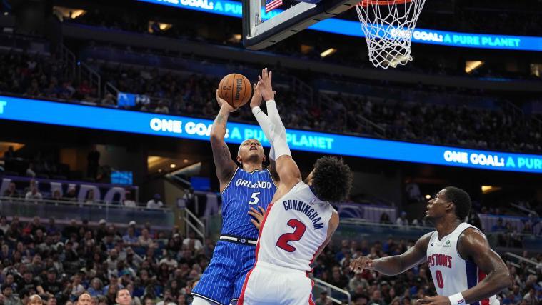 Paolo Banchero und Co. mussten sich geschlagen geben. © APA / PETER JONELEIT