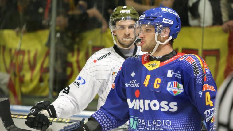 Patrick Tomasini (Meran) und Gregorio Gios (Asiago) stehen sich zum sechsten Mal in den Playoffs gegenüber.